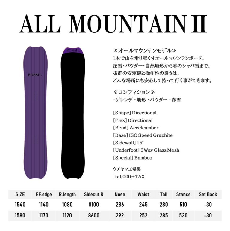 スノーボード fossilsnowboard BIG MODEL - スノーボード