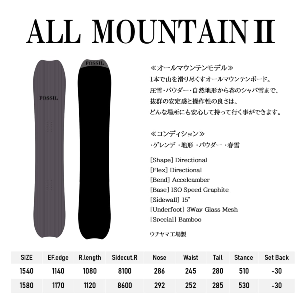 トップページ│FOSSIL SNOWBOARD